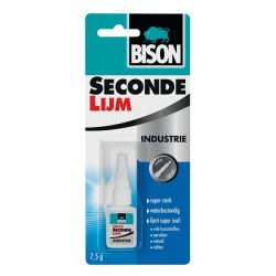 Bison secondelijm industrie 7,5 gr