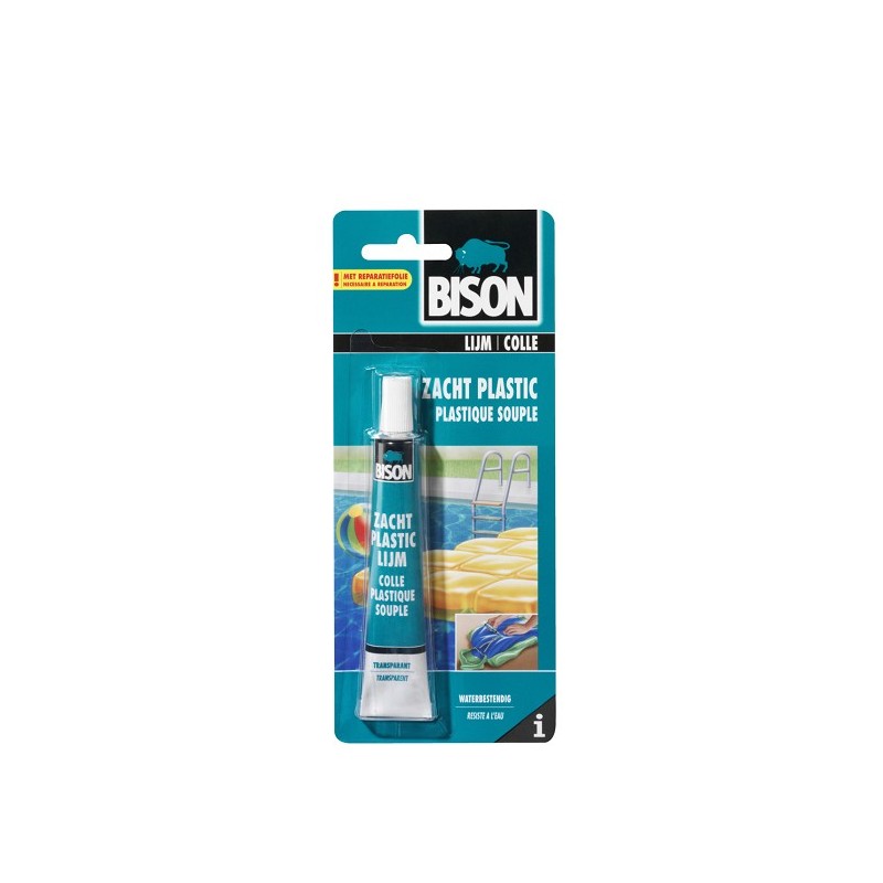 Colle plastique souple Bison 25 ml