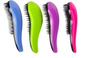 Haarborstel detangler antiklit 18cm. assorti kleur