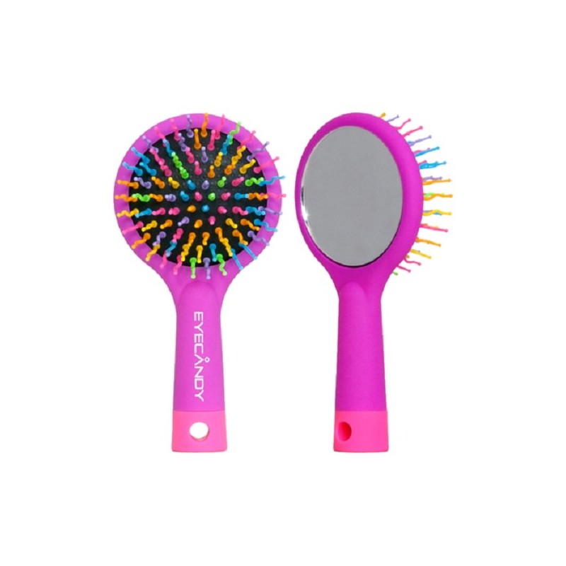 Brosse à cheveux Rainbow Volume Brush avec miroir
