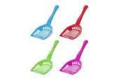 Pelle à litière pour chat en plastique 35gr, disponible en différentes couleurs