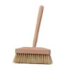 Brosse de baignoire fibre15,5cm avec manche 27cm