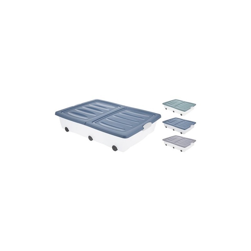 Rollerbox Op Wielen 80X60X17cm 75 liter