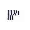 Vienne wc-mat 60x50 blauw/wit enkel wc-mat