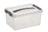 Boîte de rangement Sunware Q-line 6 litres transparente 30x20x14cm