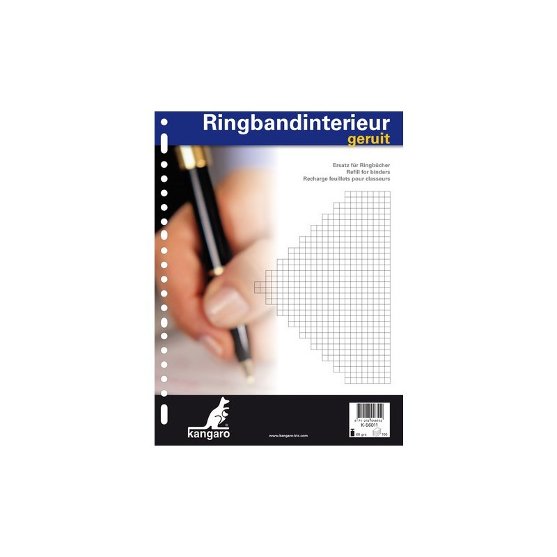 Classeur à anneaux intérieur 23r diamant 5 mm.