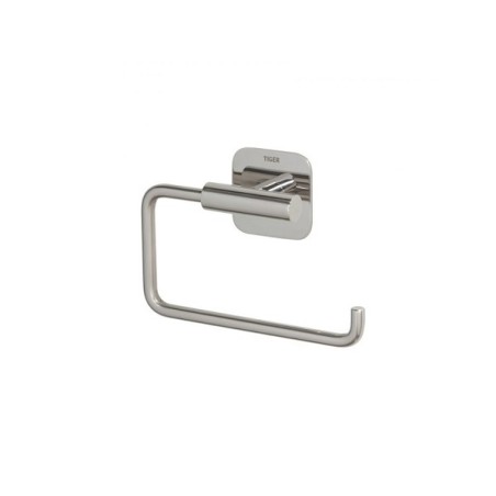 Tiger Colar Porte-rouleau de papier toilette sans couvercle Acier inoxydable poli 146x99x34mm