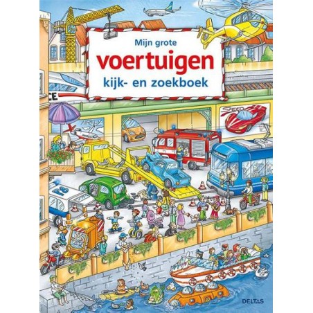 Deltas Mijn grote voertuigen kijk- en zoekboek