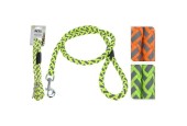 Laisse pour chien couleur néon 8x5x38cm