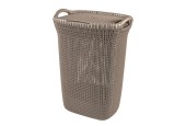 Curver Knit wasbox 57 liter bruin 43x35xh61cm