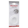 Crépine de vidange Westmark plastique 2 pièces Ø70mm x10mm