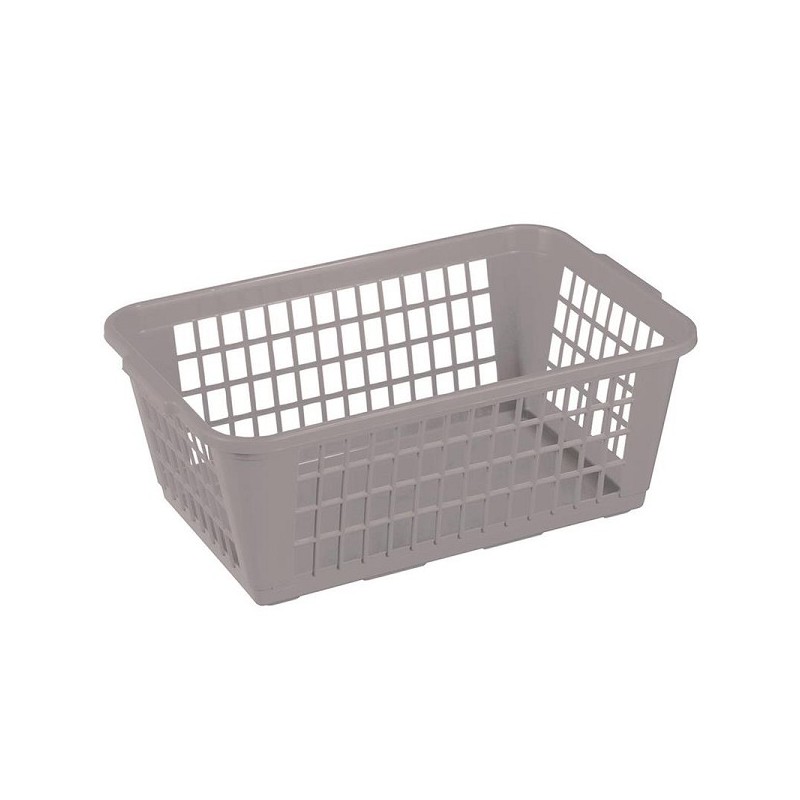 Sunware Basic panier de rangement 30x20x12cm gris 4 litres