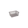 Sunware Basic panier de rangement 37x26x15cm gris 15 litres