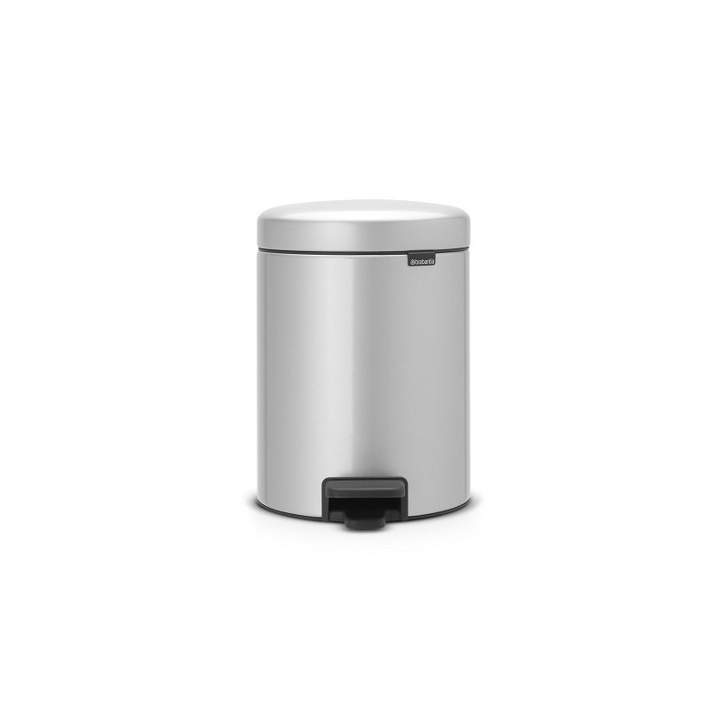 Brabantia Pedaalemmer Newicon 5L metallic grey