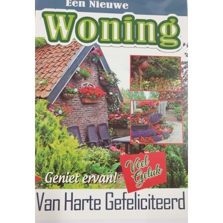 Cartes de vœux new home pack de 10 pièces avec enveloppe