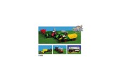 Tractor met aanhanger met licht+geluid