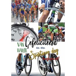 Cartes de vœux de Harte Félicitations paquet sportif de 10 pièces avec enveloppe