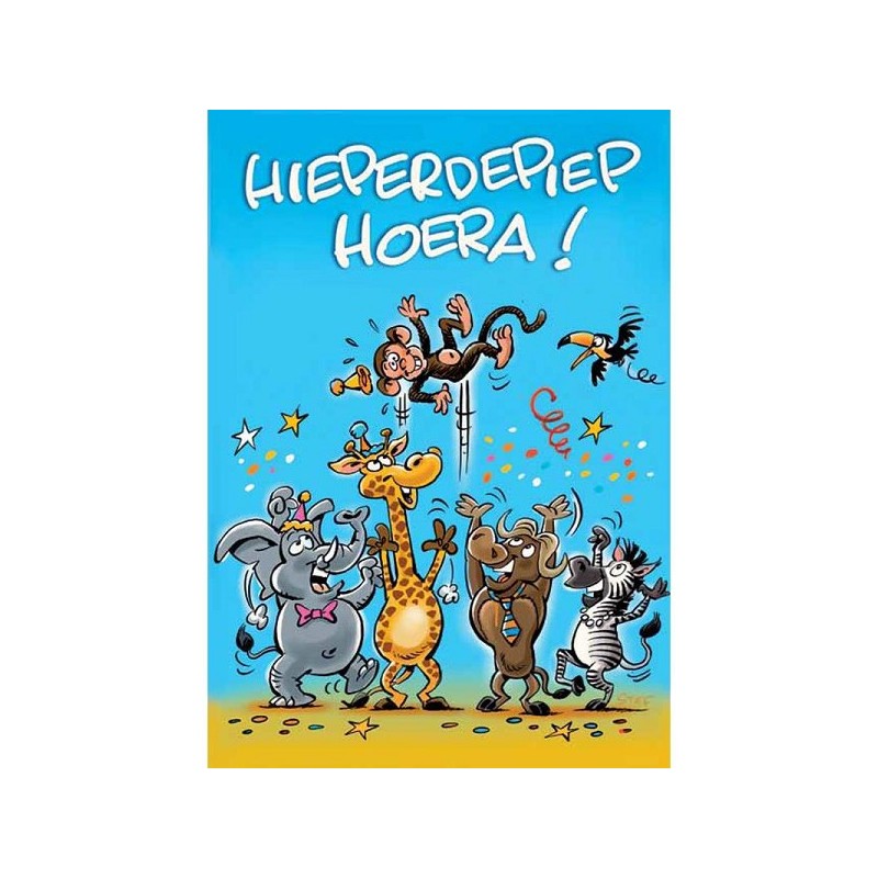 Cartes de voeux Félicitations anniversaire humour enfant pack de 10 pièces avec enveloppe