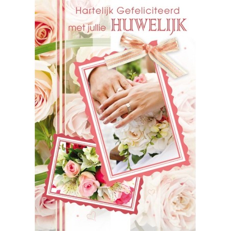 Cartes de vœux mariage paquet de 10 pièces avec enveloppe