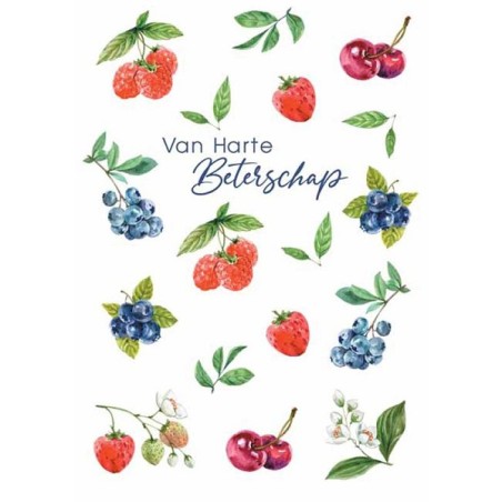 Cartes de voeux Guérissez bientôt paquet de 10 pièces avec enveloppe