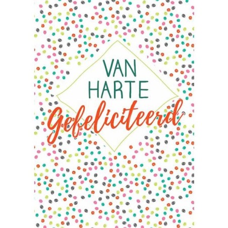 Cartes de voeux TENDANCES TEXTES paquet de 10 pièces avec enveloppe