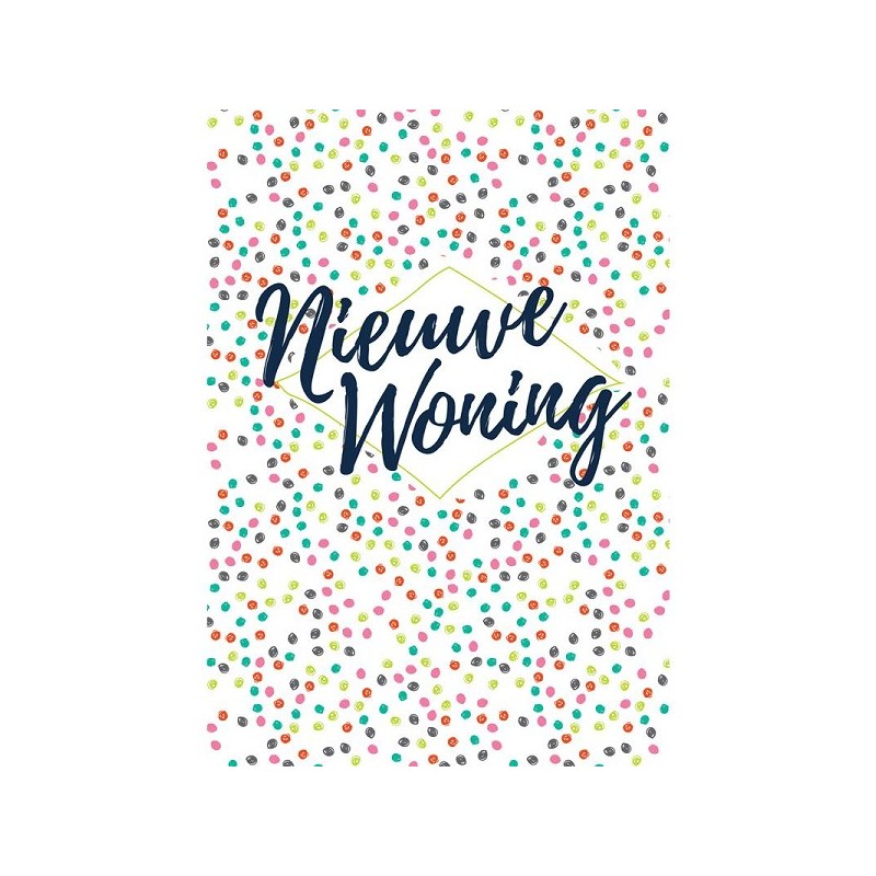 Cartes de vœux new home pack de 10 pièces avec enveloppe