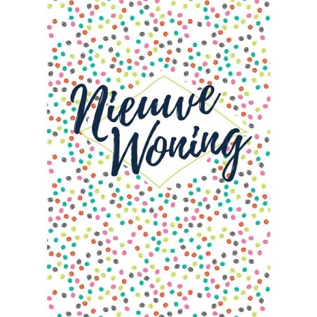 Cartes de vœux new home pack de 10 pièces avec enveloppe