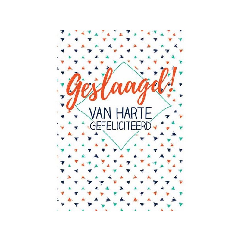 Cartes de vœux pack réussi de 10 pièces avec enveloppe