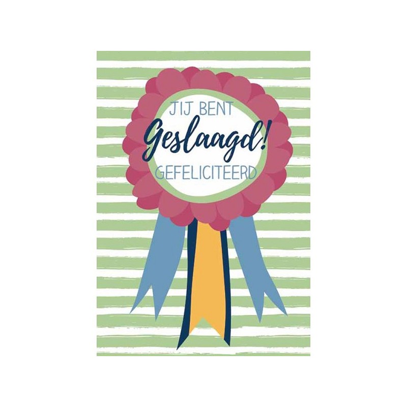 Cartes de vœux Paquet réussi de 10 pièces avec enveloppe