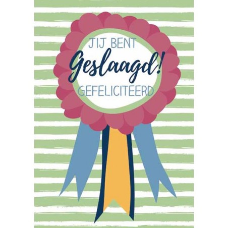 Cartes de vœux Paquet réussi de 10 pièces avec enveloppe