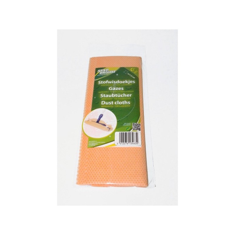 Starbright lingettes anti-poussière imprégnées orange 50pcs 42x25cm