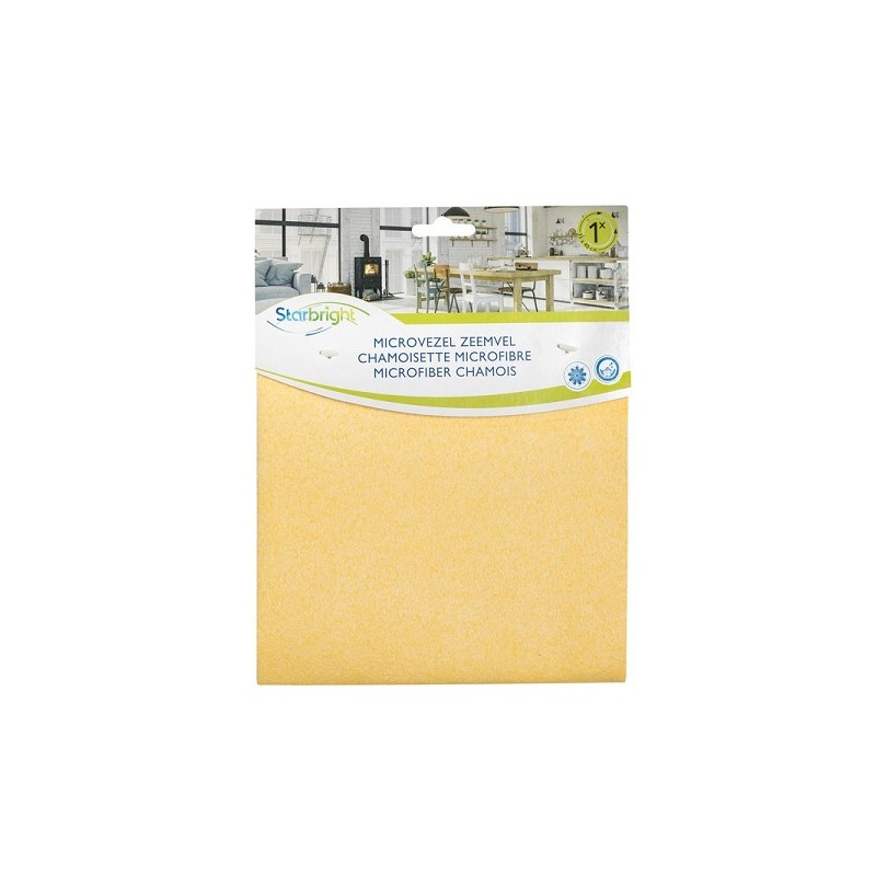 Peau de chamois Starbright Microfibre 40x35cm