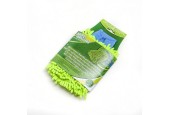 Starbright Gant de nettoyage en microfibre chenille vert/bleu