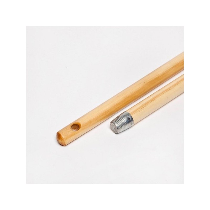 Manche à balai en bois 1,30m avec fil allemand FSC 100%