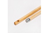 Manche à balai en bois 1,30m avec fil allemand FSC 100%