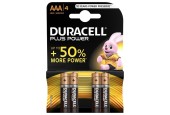 Duracell Plus Power Duralock Alcaline AAA/LR03 blister de 4 pièces
