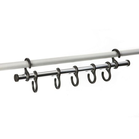 Porte-manteau tente 40 cm avec 7 crochets.