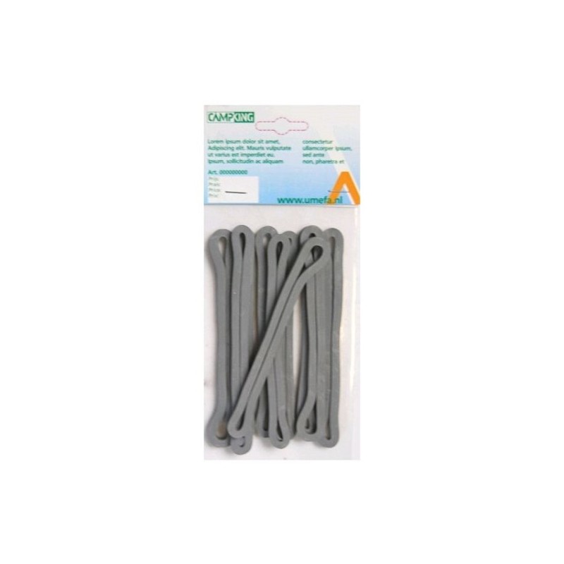 CampKing Anneau en caoutchouc gris 80 x 90 x 5