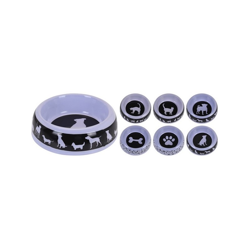 Gamelle pour chien en plastique 18cm