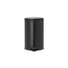 Brabantia Pedaalemmer Newicon 20L mat zwart Matt Black