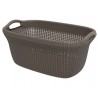 Curver Knit panier à linge 40 litres marron 60x39x27
