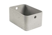 Curver Boîte de rangement en béton S 4,5 litres en plastique 24x17x12cm
