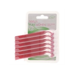 Body-X Women Pure scheermesjes 6 stuks