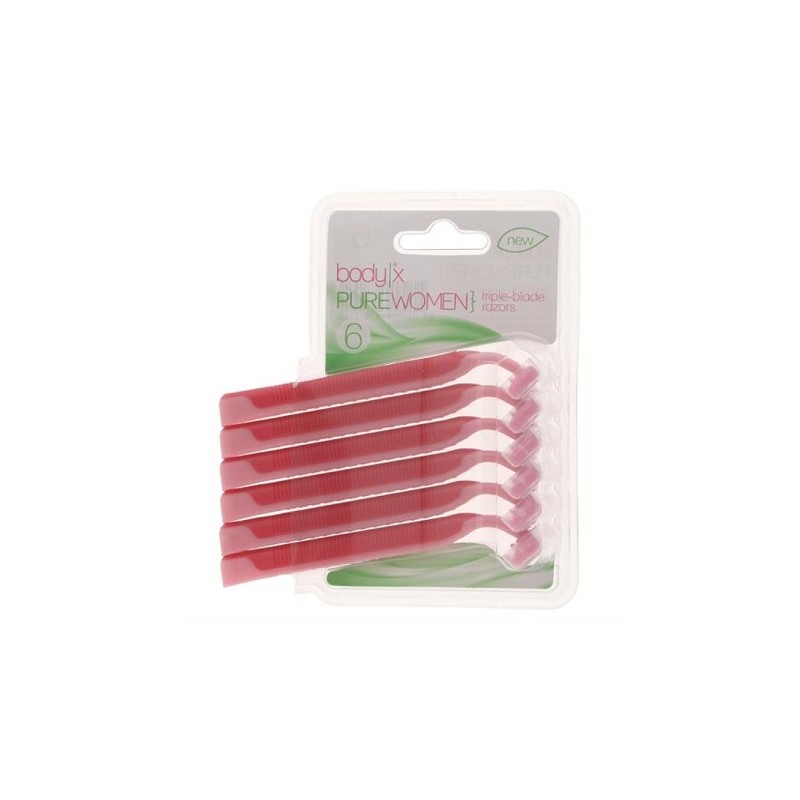 Body-X Women Pure scheermesjes 6 stuks