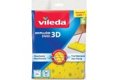 Vileda 3D dweil 60x50cm geel 2 stuks in verpakking