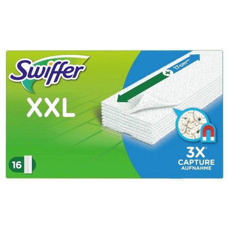 Recharge de plumeau Swiffer Sweeper XXL 16 pièces