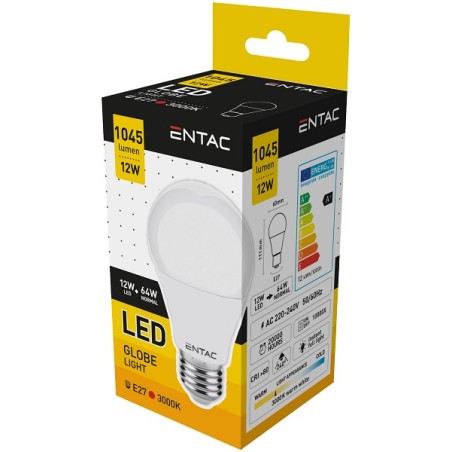 Entac LED lampen E27 1045lm 12W peer
