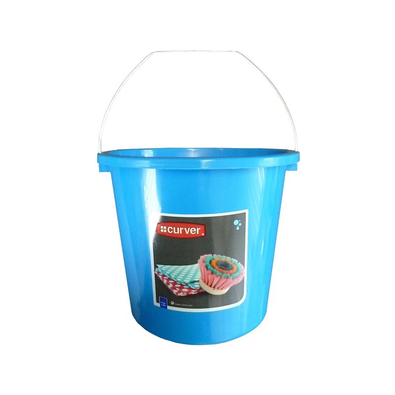Curver emmer 5L met stalen hengsel blauw