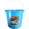 Seau Curver 5L avec anse en acier bleu
