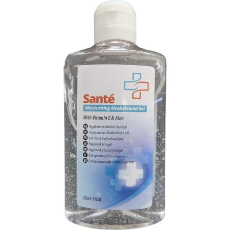 Santé Handgel desinfecterend 236ml met 70% alcohol, vitamine E en Aloe